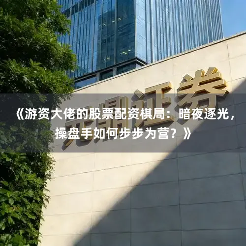 《游资大佬的股票配资棋局：暗夜逐光，操盘手如何步步为营？》