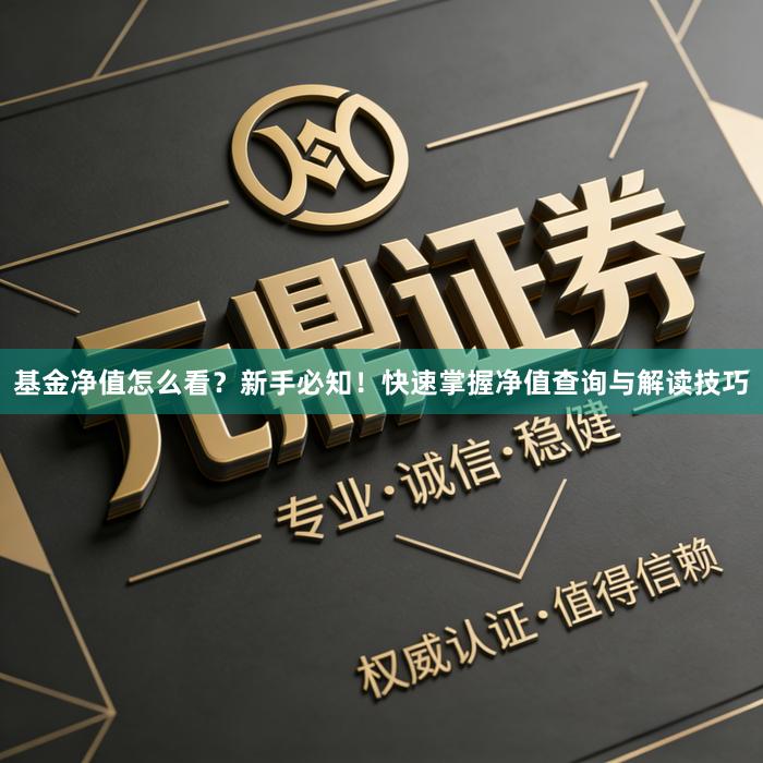 基金净值怎么看？新手必知！快速掌握净值查询与解读技巧