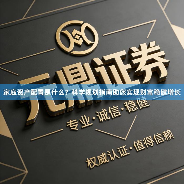 家庭资产配置是什么？科学规划指南助您实现财富稳健增长