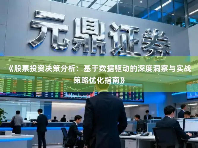 《股票投资决策分析：基于数据驱动的深度洞察与实战策略优化指南》
